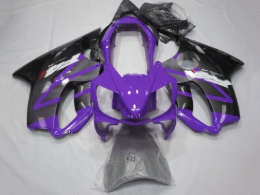 Carénages Moto Honda CBR600 F4i 2004-2007 - Violet Gris Noir Brillant