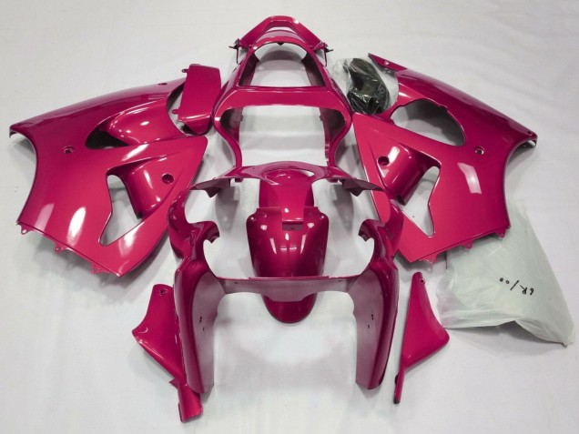 Carénages Moto Kawasaki ZX6R 2000-2002 - Rose Vif