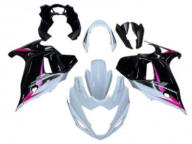 Carénages Moto Suzuki GSX650F 2008-2013 - Blanc Noir Rose