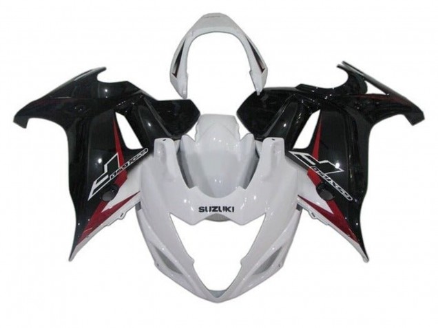Carénages Moto Suzuki GSX650F 2008-2013 - Blanc Noir Rouge