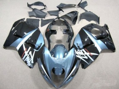 Carénages Moto Suzuki GSXR1000 1996-2007 - Bleu Clair Bleu Foncé Blanc Noir