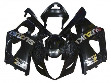 Carénages Moto Suzuki GSXR 1000 2003-2004 - Noir Brillant Chrome