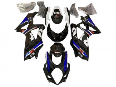 Carénages Moto Suzuki GSXR 1000 2005-2006 - Noir Bleu Blanc Rouge Yoshimura