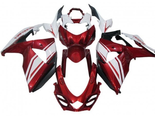 Carénages Moto Suzuki GSXR 1000 2009-2016 - Blanc Rouge