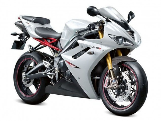 Carénage Moto Triumph Daytona 675 Triple 2006-2008 - Blanc