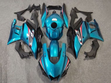 Carénages Moto Yamaha YZF R3/R25 2022-2024 - Bleu Blanc Rouge Noir