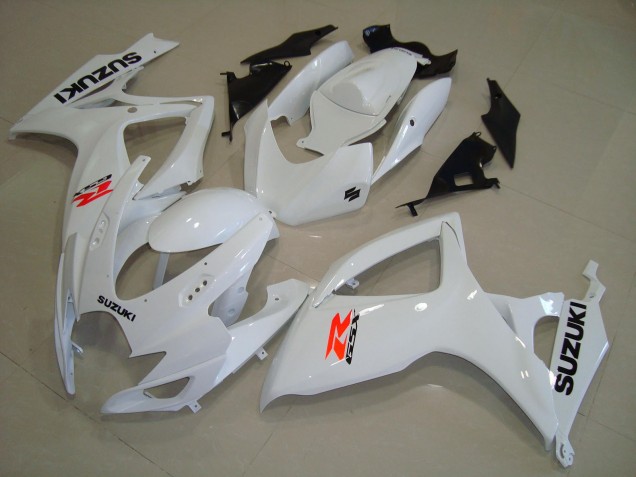 Carénages Moto Suzuki GSXR 600 / GSXR 750 2004-2005 - Blanc Rouge Noir