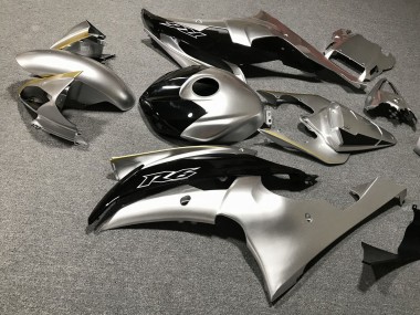 Carénages Moto Yamaha YZF R6 2008-2016 - Argent Or Noir