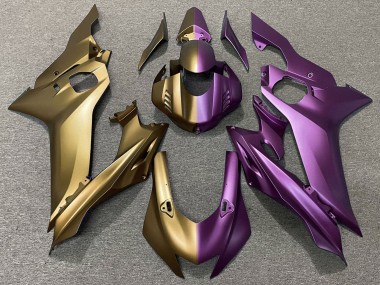 Carénages Moto Yamaha YZF R6 2017-2023 - Or Mat Violet Diviser