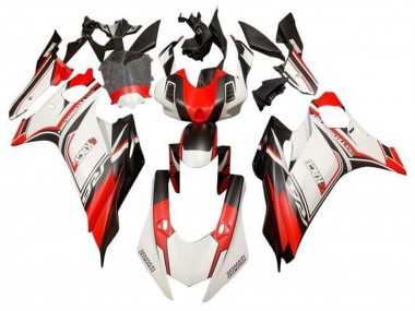 Carénages Moto Yamaha YZF R6 2017-2023 - Blanc Rouge Noir