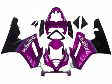 Carénages Moto Triumph Daytona 675 Triple 2009-2012 - Violet Noir Brillant