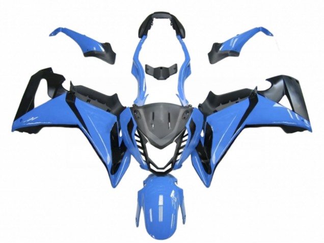 Carénages Moto Honda CBR650F 2014-2016 - Sky Bleu Noir