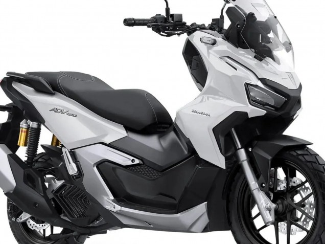 Carénages Moto Honda ADV160 2022-2024 - Blanc Noir