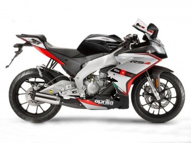 Carénages Moto Aprilia RS4 50 125 2012-2018 - Argent Rouge Noir