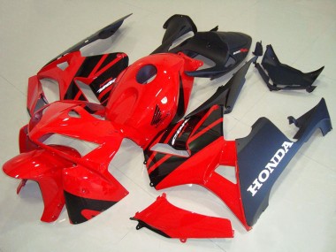 Kits Carénage Moto Honda CBR600RR 2005-2006 - Rouge Noir