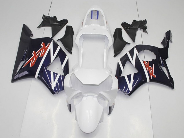 Carénages Moto Honda CBR900RR 954 2002-2003 - Bleu Foncé Blanc