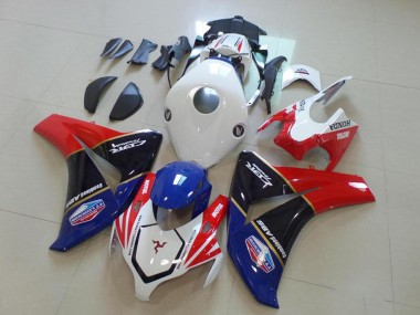Carénages Moto Honda CBR1000RR 2008-2011 - Blanc Rouge Bleu Noir Brillant TT Legends