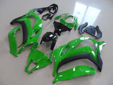Carénages Moto Kawasaki ZX10R 2011-2015 - Vert Noir OEM Style