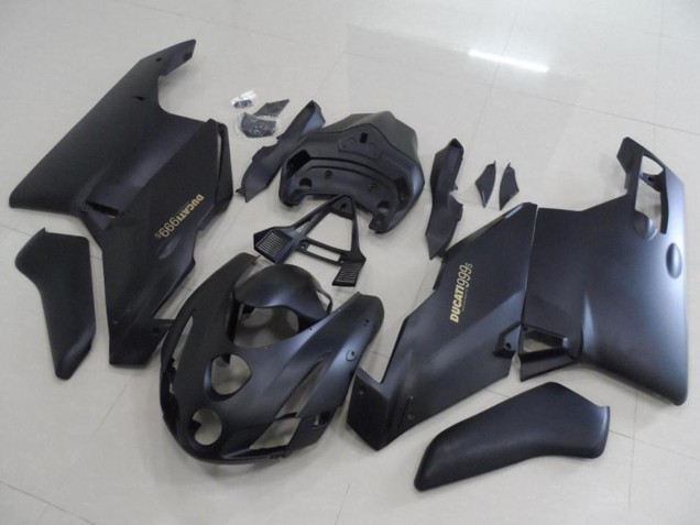 Carénages Moto Ducati 999 2003-2004 - Noir Mat