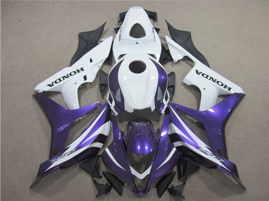 Carénages Moto Honda CBR600RR 2007-2008 - Blanc Violet