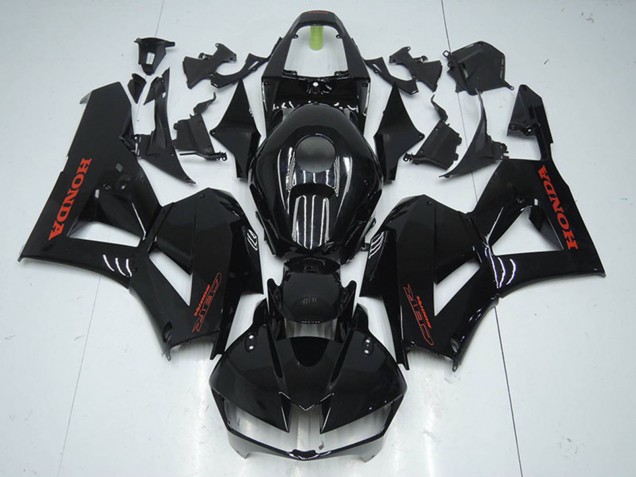 Carénages Moto Honda CBR1000RR 2012-2016 - Noir Brillant Rouge Décalque