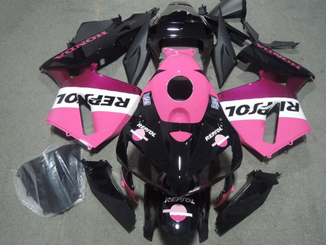 Carénages Moto Honda CBR1000RR 2004-2005 - Rose Blanc Noir Brillant Repsol