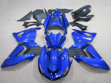 Carénage Moto Kawasaki ZX14R ZZR1400 2006-2011 - Bleu