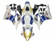 Carénages Moto Honda CBR600RR 2007-2008 - Blanc Bleu Jaune Rothmans
