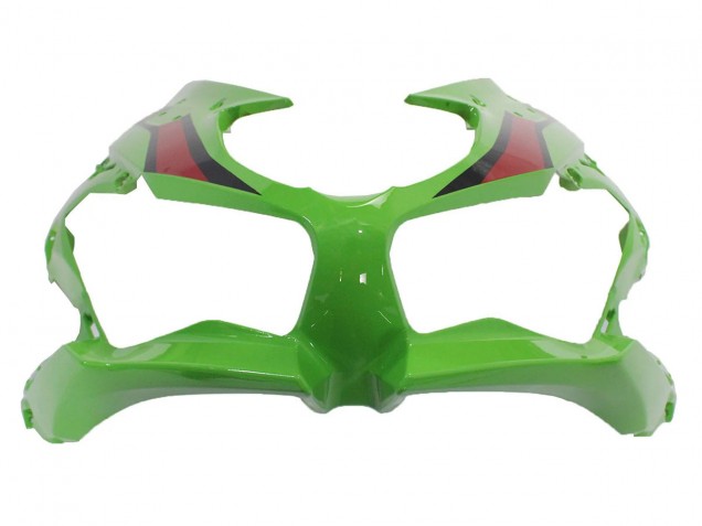 Carénages Moto Kawasaki ZX6R 2019-2022 - Vert Noir Brillant Blanc Rouge