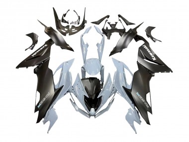 Carénages Moto Kawasaki ZX6R 2019-2022 - Gris Noir Mat