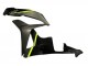 Carénages Moto Honda CBR600RR 2007-2008 - Noir Brillant Haute Visibilité Jaune