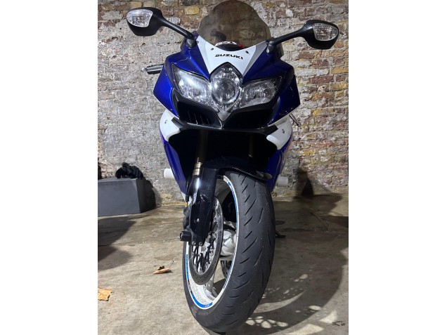 Carénages Moto Suzuki GSXR 600/750 2008-2010 - Blanc Bleu Rouge