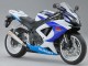 Carénages Moto Suzuki GSXR 600/750 2008-2010 - Blanc Bleu Rouge