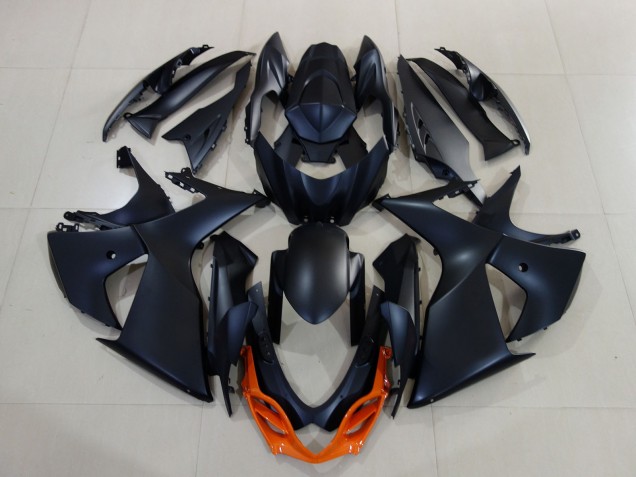 Mat & Orange 2009-2016 Suzuki GSXR 1000 Carénage Moto Mat & Orange 2009-2016 Suzuki GSXR 1000 Carénage Moto