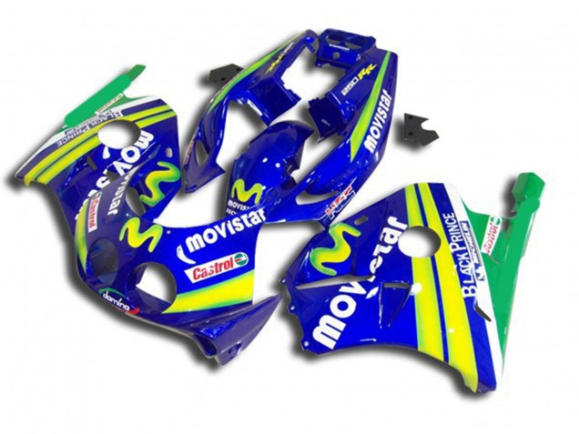 Movistar 1990-1998 Honda CBR250RR Carénage Moto Movistar 1990-1998 Honda CBR250RR Carénage Moto