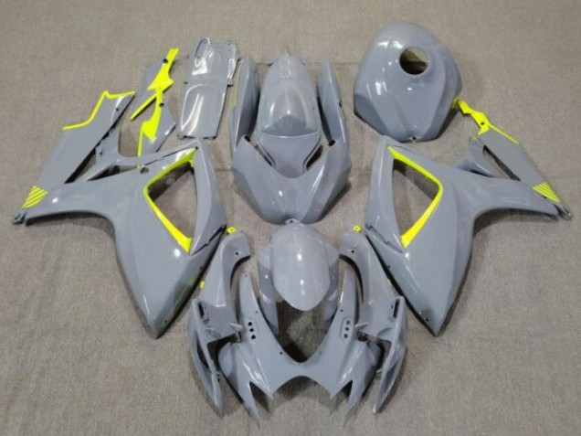 Nardo / Alta Visibilità Giallo 2006-2007 Suzuki GSXR 600-750 Carénage Moto Nardo / Alta Visibilità Giallo 2006-2007 Suzuki GSXR 600-750 Carénage Moto