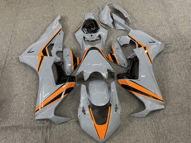 Nardo À Rayures Orange 2017-2023 Honda CBR1000RR Carénage Moto