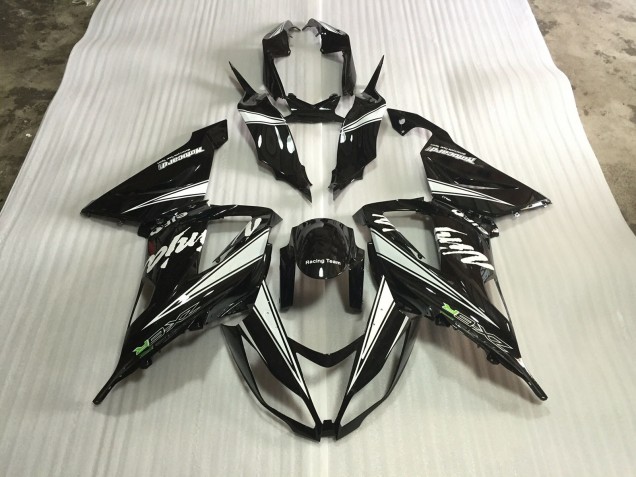 Ninja Noir 2013-2018 Kawasaki ZX6R Carénage Moto Ninja Noir 2013-2018 Kawasaki ZX6R Carénage Moto