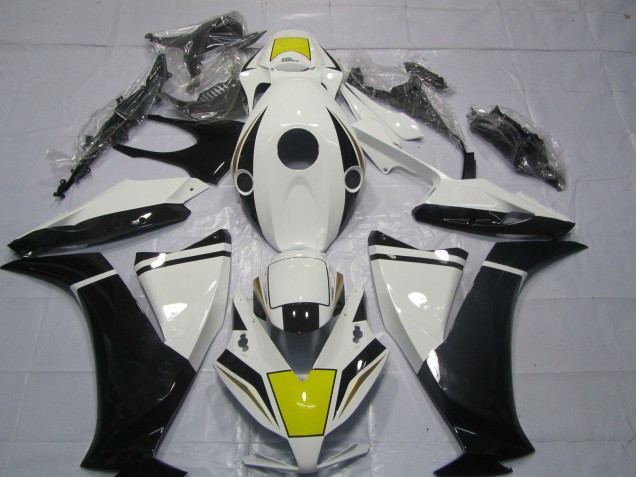 Noir & Blanc 2012-2016 Honda CBR1000RR Carénage Moto