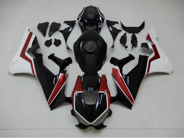Noir Blanc Rouge 2017-2023 Honda CBR1000RR Carénage Moto Noir Blanc Rouge 2017-2023 Honda CBR1000RR Carénage Moto