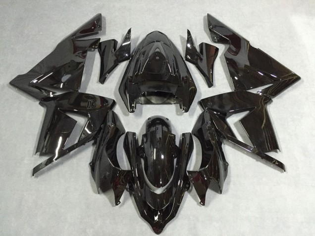 Noir Brillant 2004-2005 Kawasaki ZX10R Carénage Moto Noir Brillant 2004-2005 Kawasaki ZX10R Carénage Moto