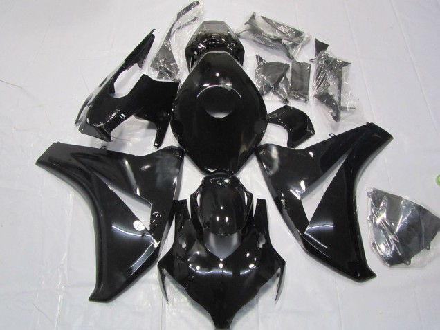 Noir Brillant 2008-2011 Honda CBR1000RR Carénage Moto Noir Brillant 2008-2011 Honda CBR1000RR Carénage Moto
