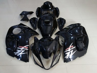 Noir Brillant 2008-2020 Suzuki GSXR 1300 Carénage Moto