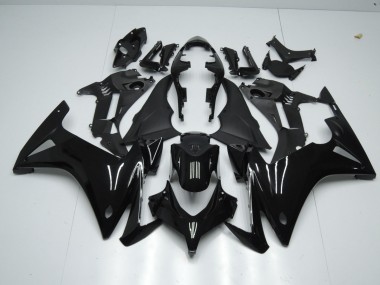 Noir Brillant & Mat 2013-2015 Honda CBR500RR Carénage Moto