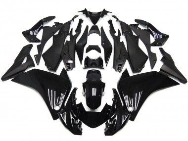 Noir Brillant Rouge R 2011-2014 Honda CBR250RR Carénage Moto