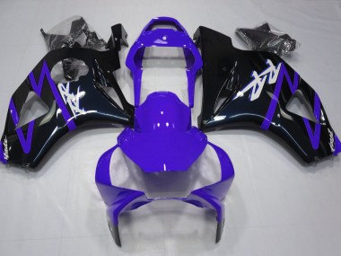 Noir Brillant & Violet 2002-2003 Honda CBR954RR Carénage Moto