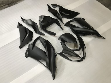 Noir Mat 2013-2018 Kawasaki ZX6R Carénage Moto