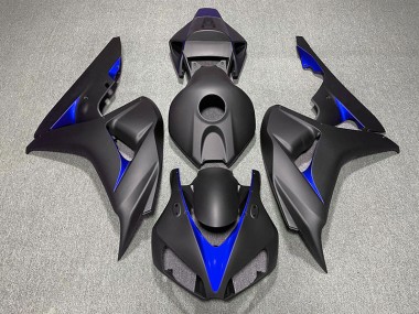 Noir Mat & Bleu 2006-2007 Honda CBR1000RR Carénage Moto