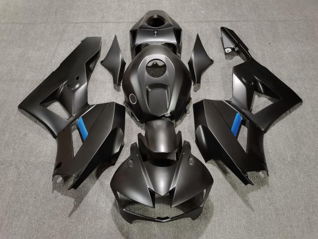 Noir Mat & Bleu Clair 2013-2023 Honda CBR600RR Carénage Moto Noir Mat & Bleu Clair 2013-2023 Honda CBR600RR Carénage Moto