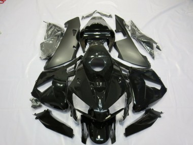 Noir Mat & Brillant 2005-2006 Honda CBR600RR Carénage Moto